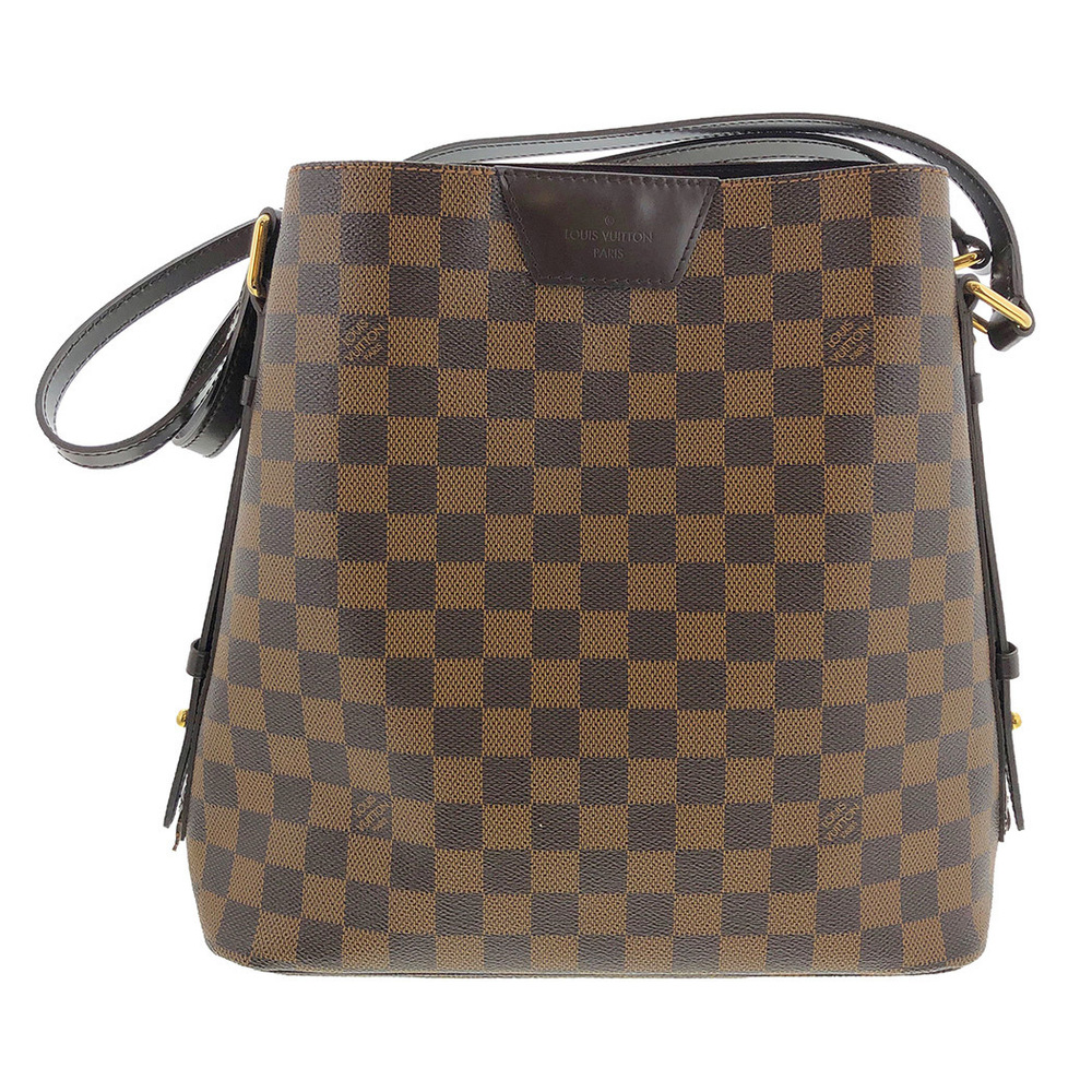 Louis Vuitton Damier Ebene Portobello GM Brown Shoulder Bag